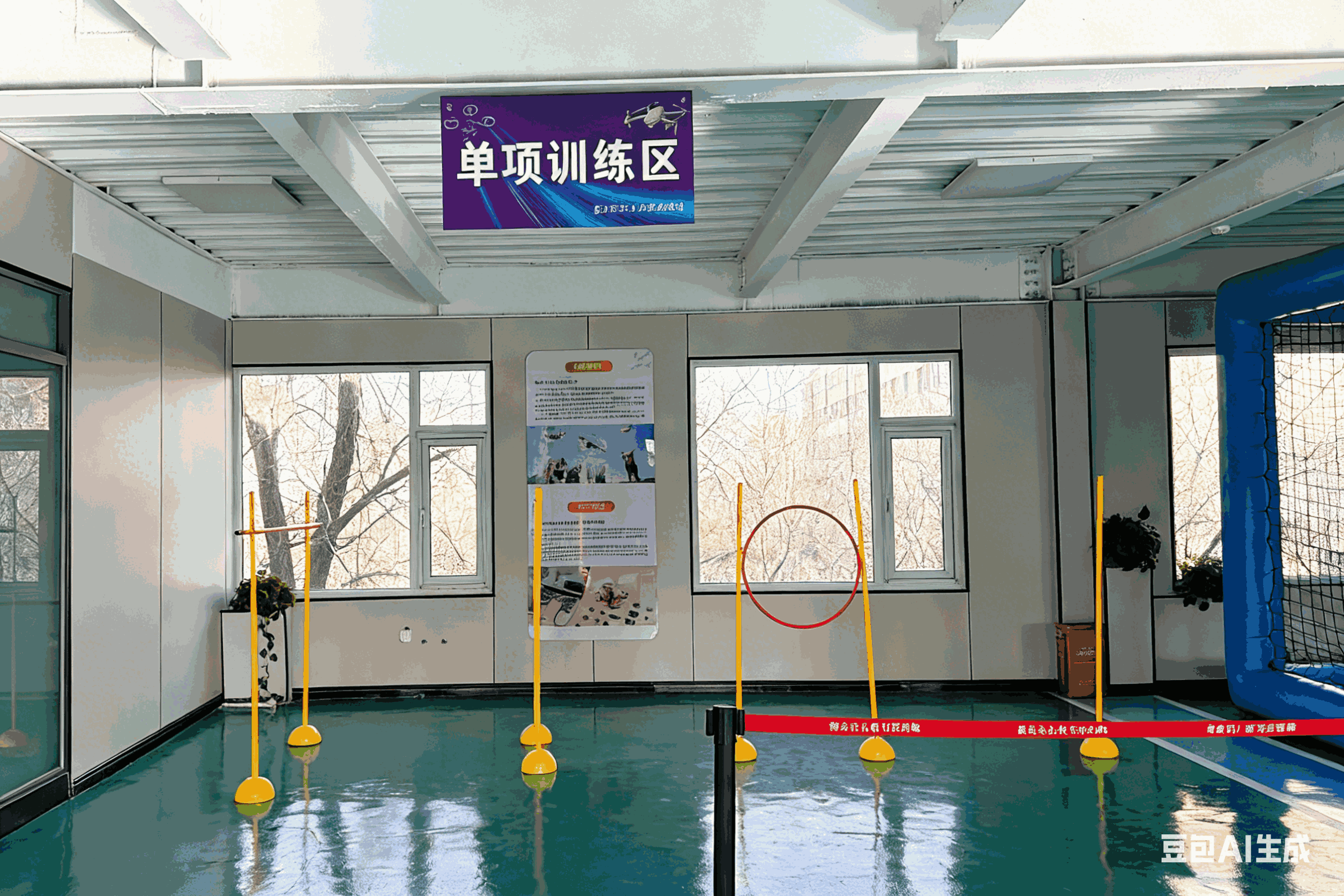 庆阳青少年无人机培训基地教学环境11