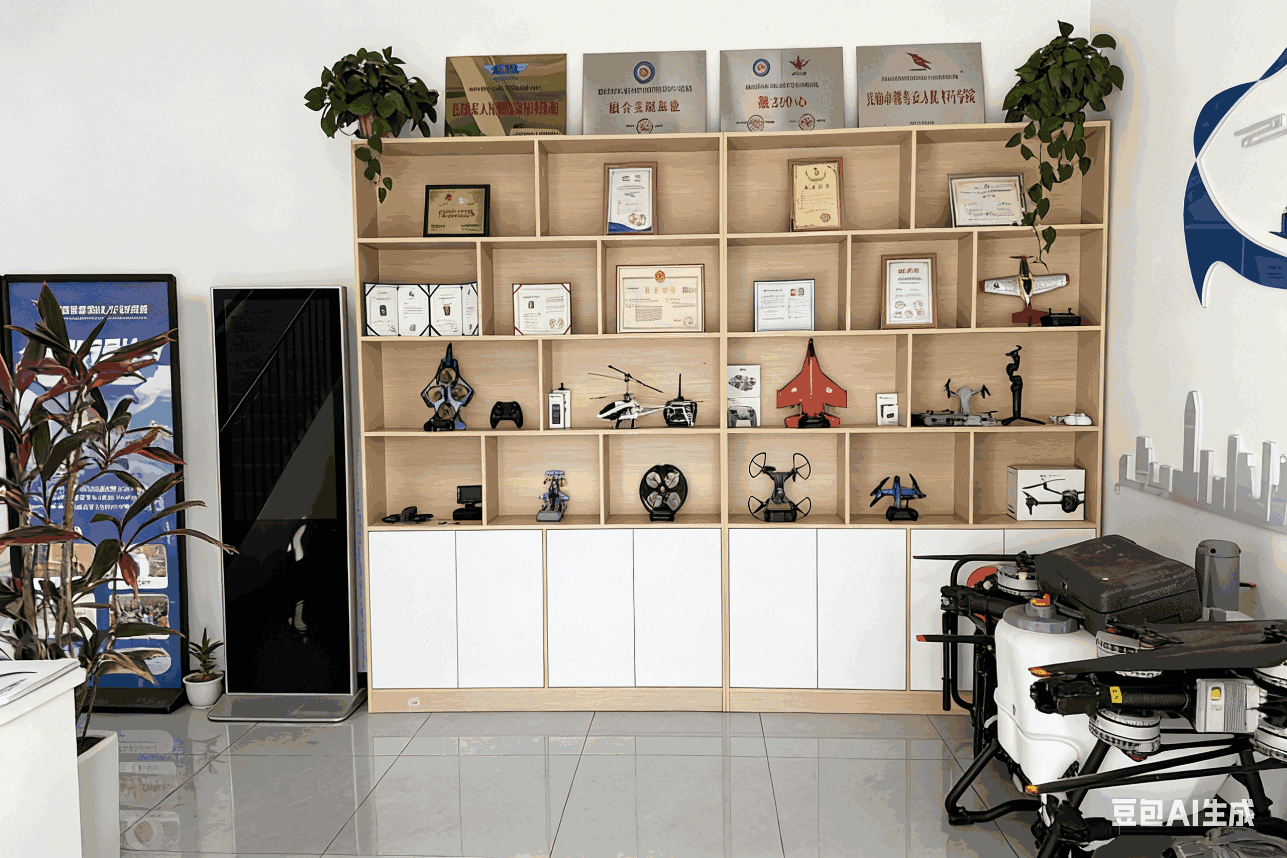 庆阳青少年无人机培训基地教学环境13