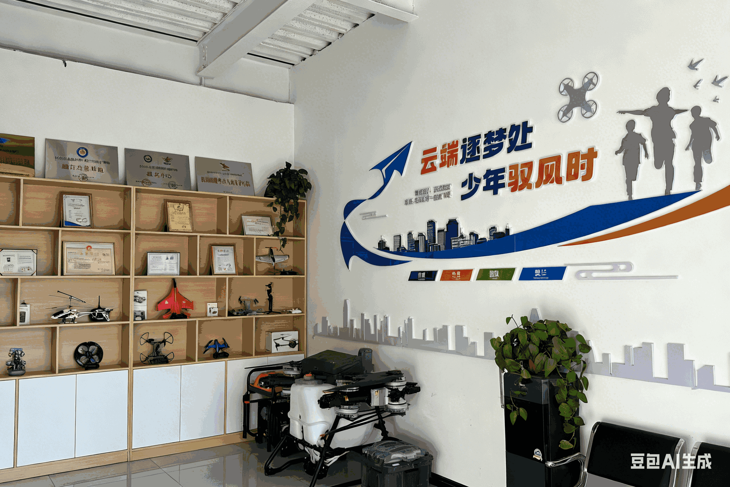 庆阳青少年无人机培训基地教学环境14