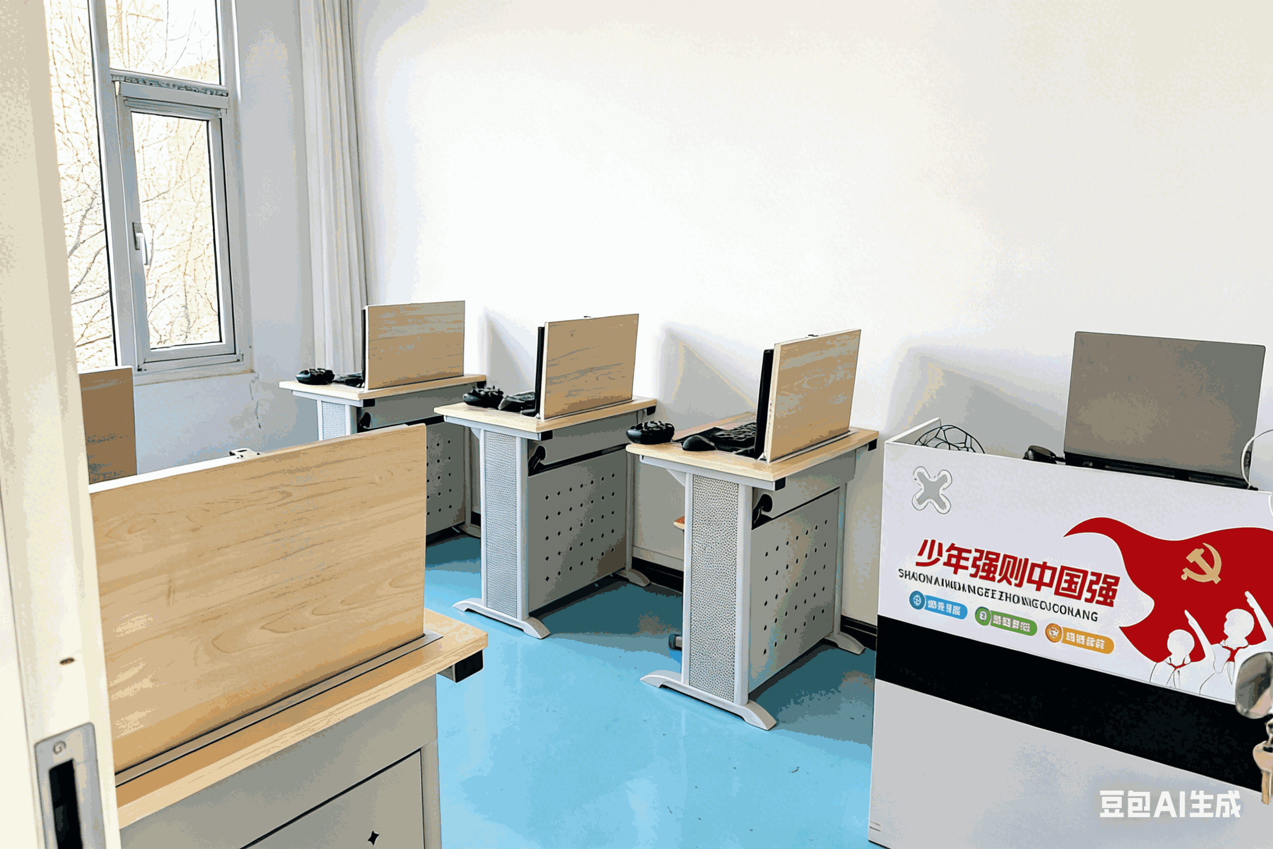 庆阳青少年无人机培训基地教学环境15