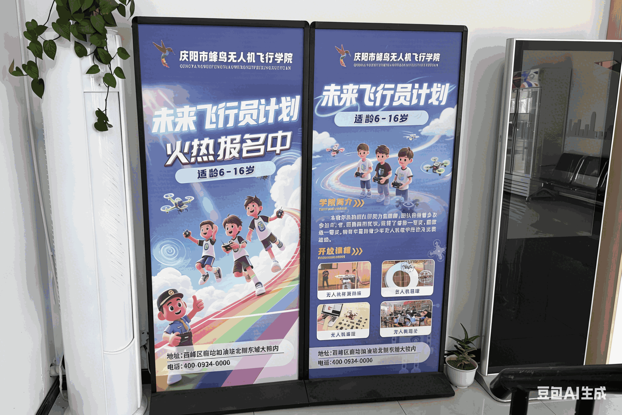 庆阳青少年无人机培训基地教学环境20